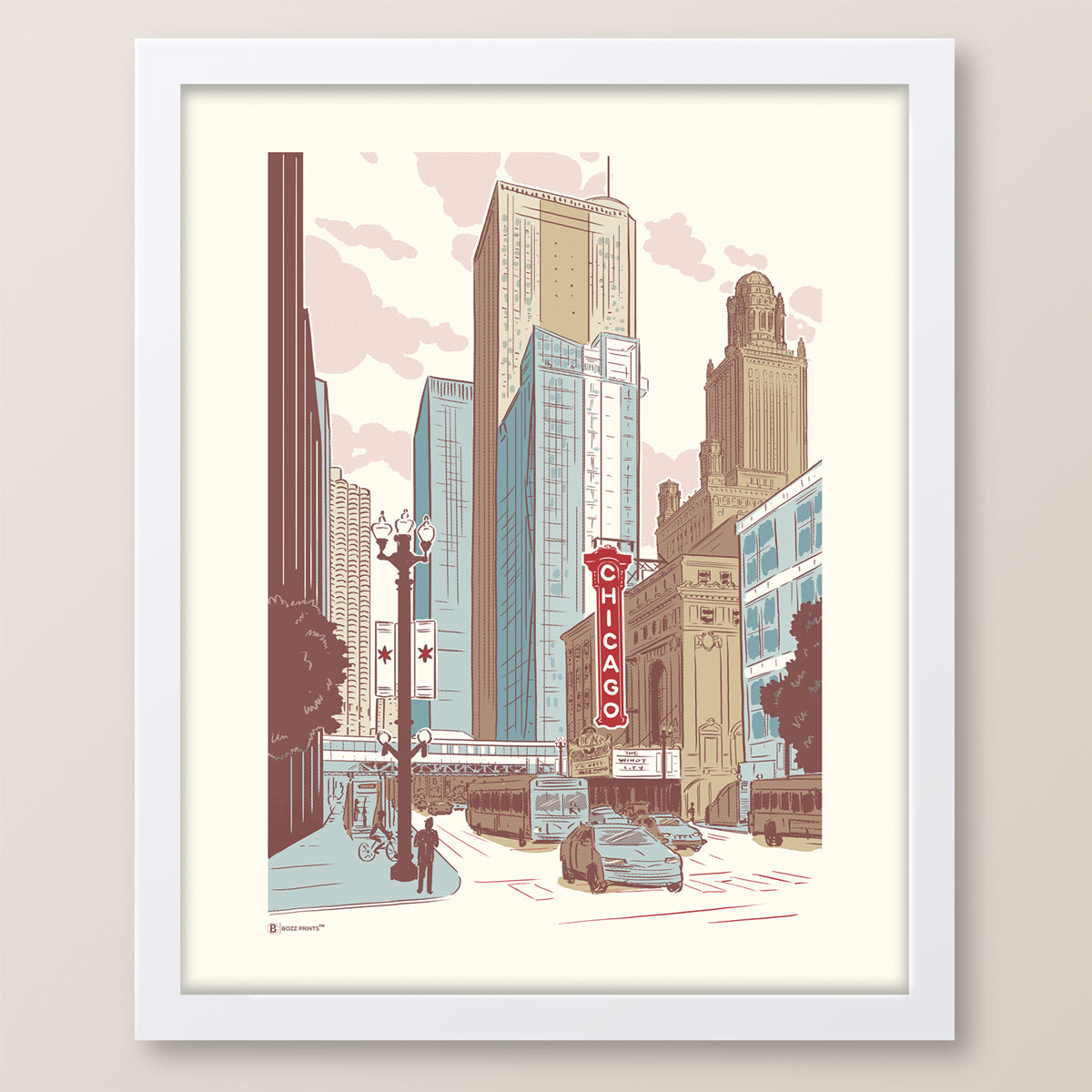 Chicago Loop Print