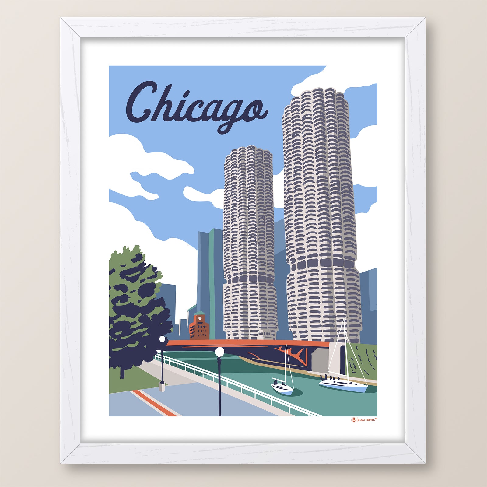 Chicago Riverwalk Print