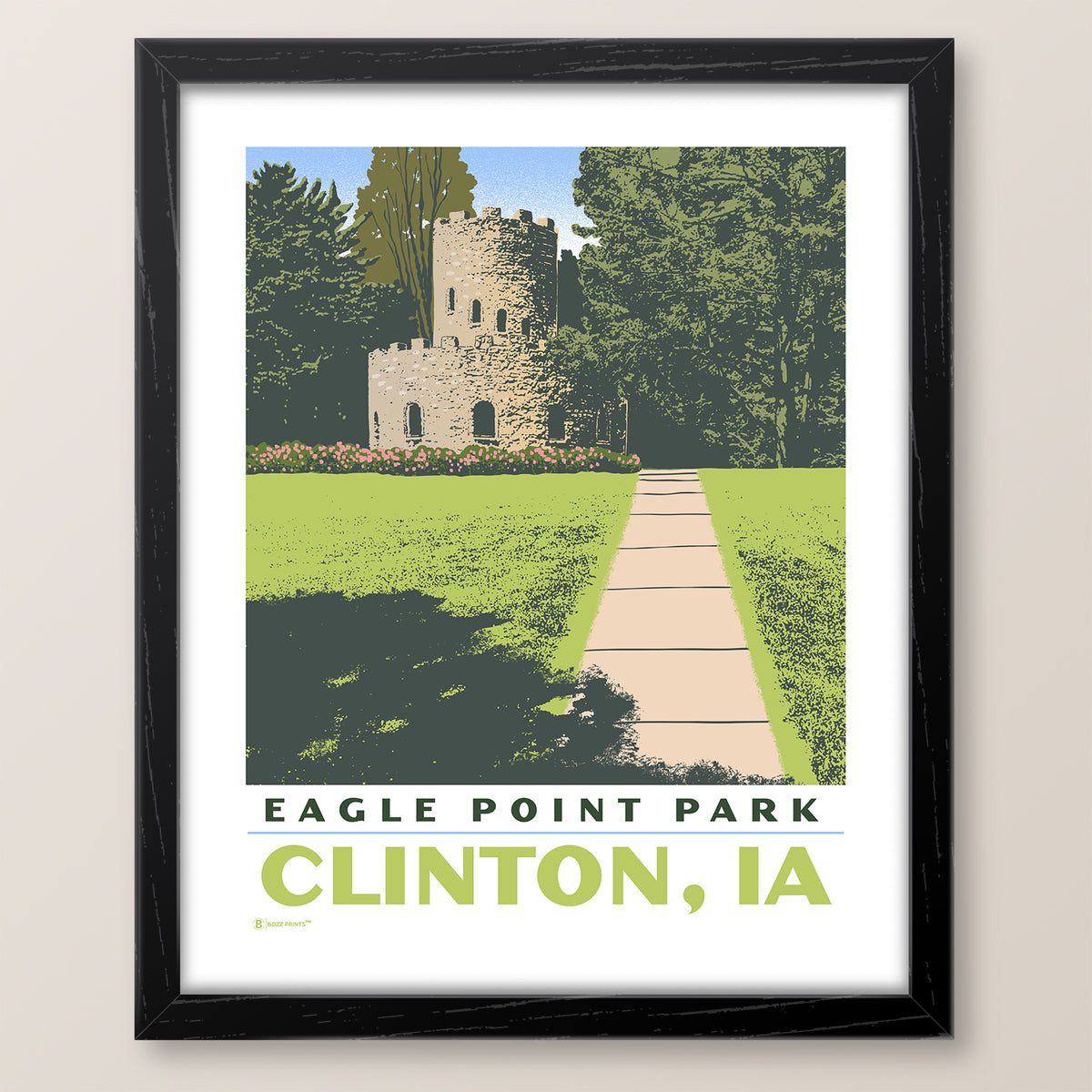 Clinton Eagle Point Park Print
