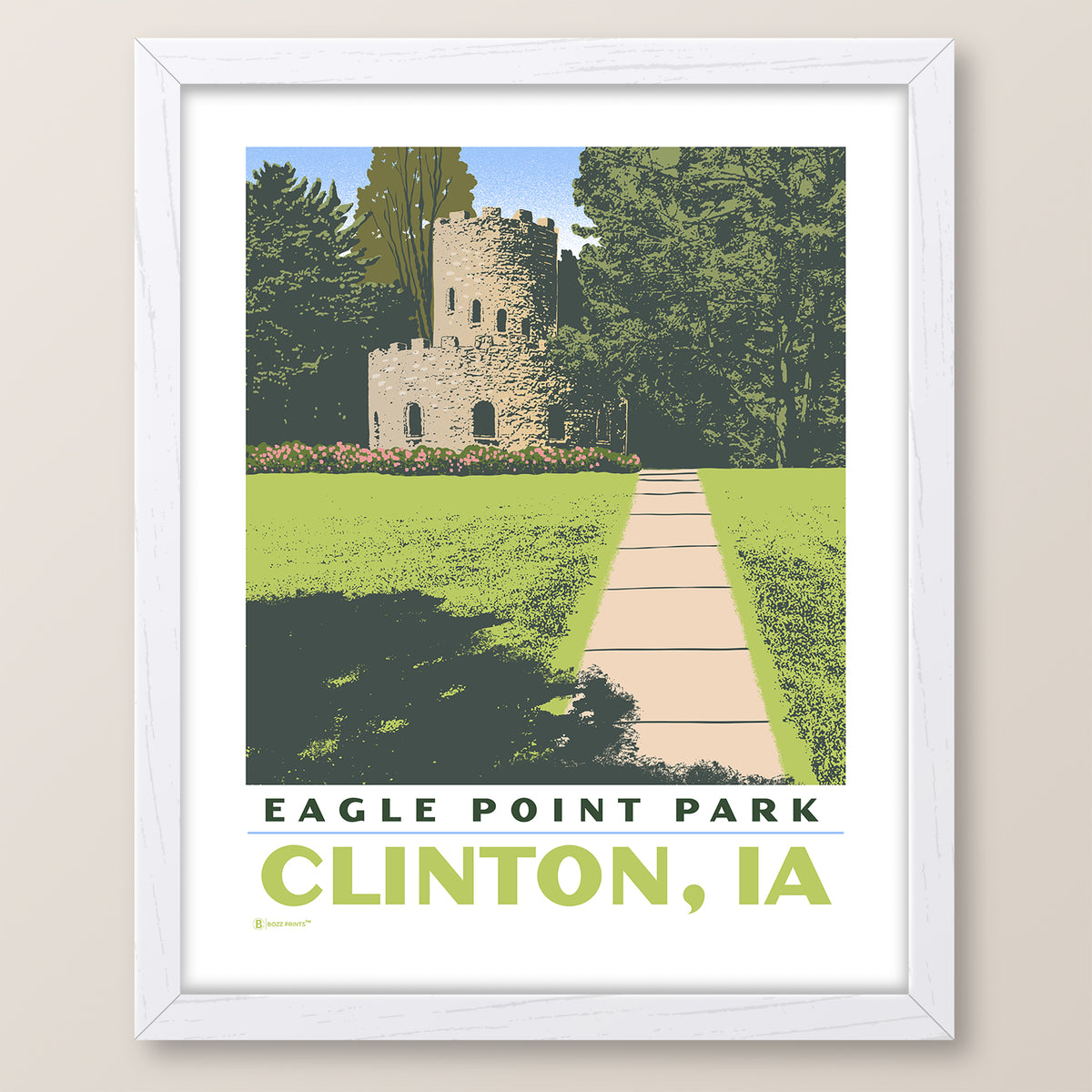 Clinton Eagle Point Park Print