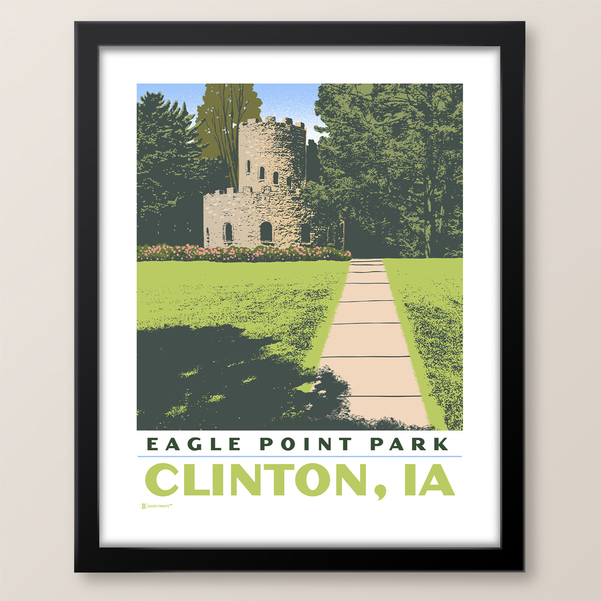 Clinton Eagle Point Park Print