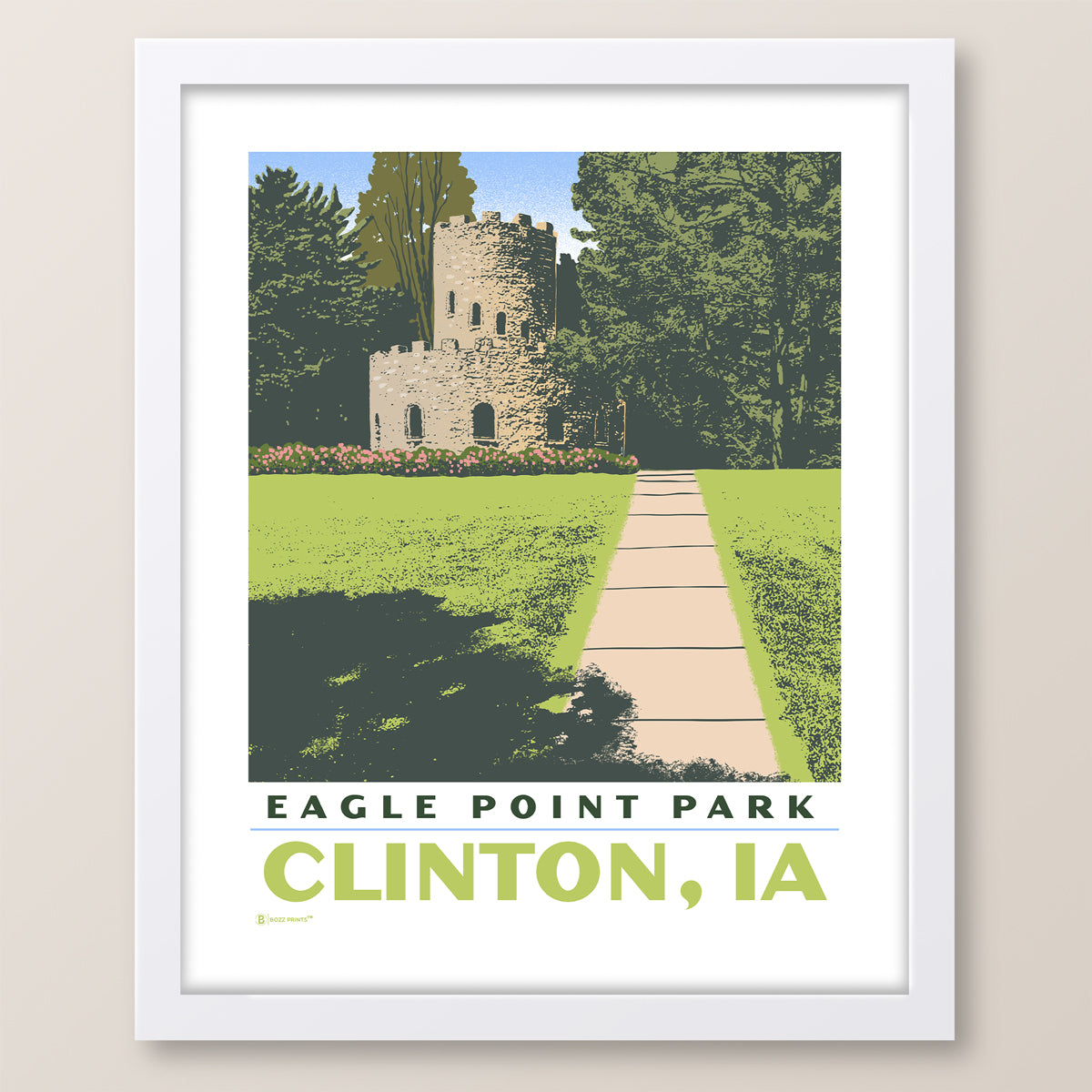 Clinton Eagle Point Park Print