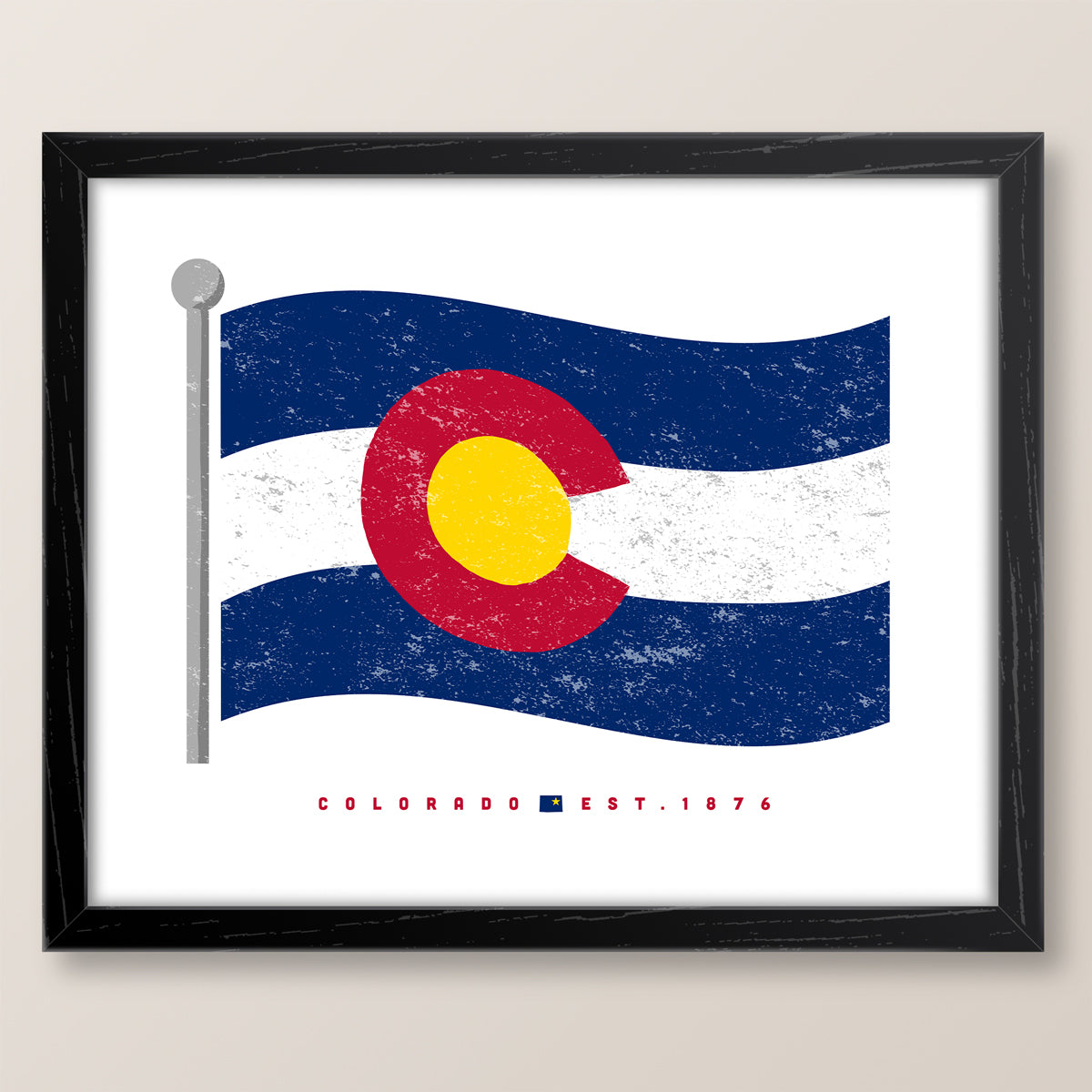 Colorado Flag Print