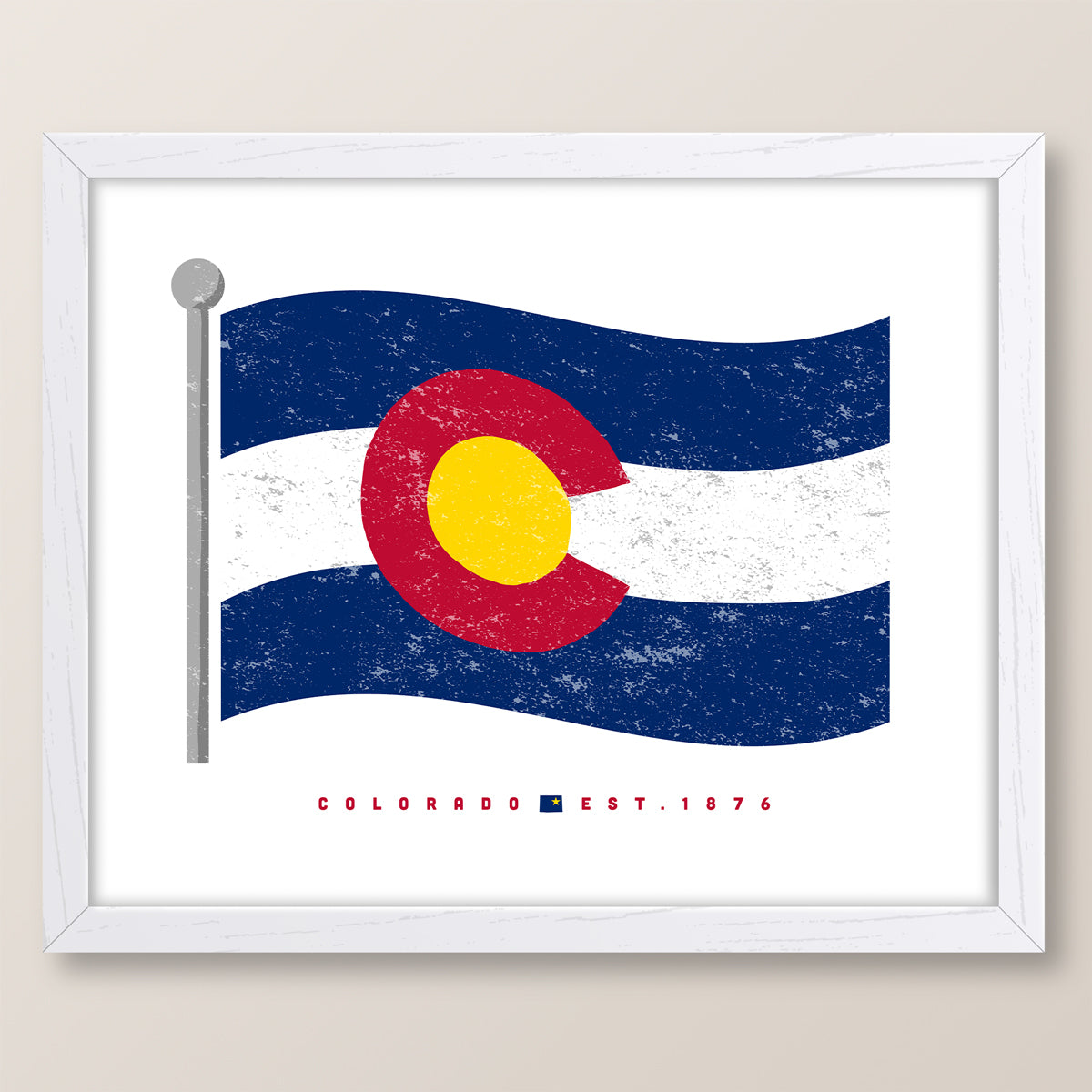 Colorado Flag Print