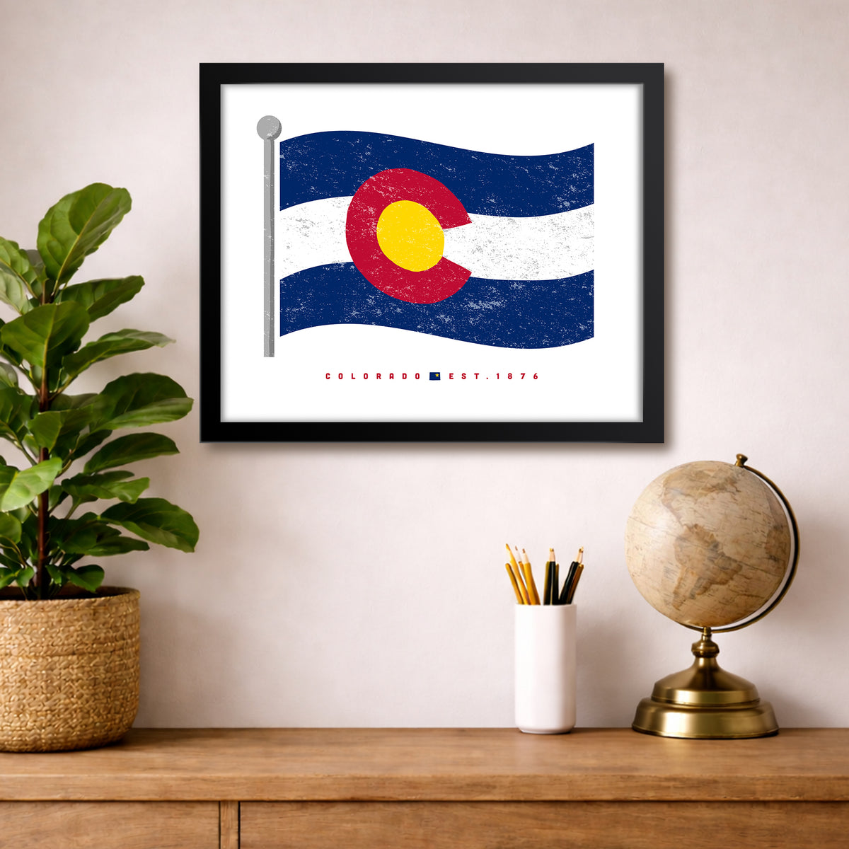 Colorado Flag Print