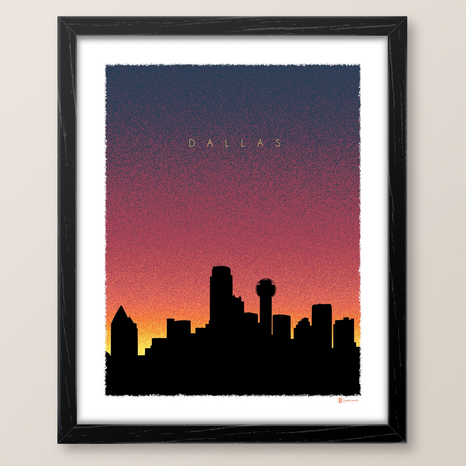 Dallas Dusk Print