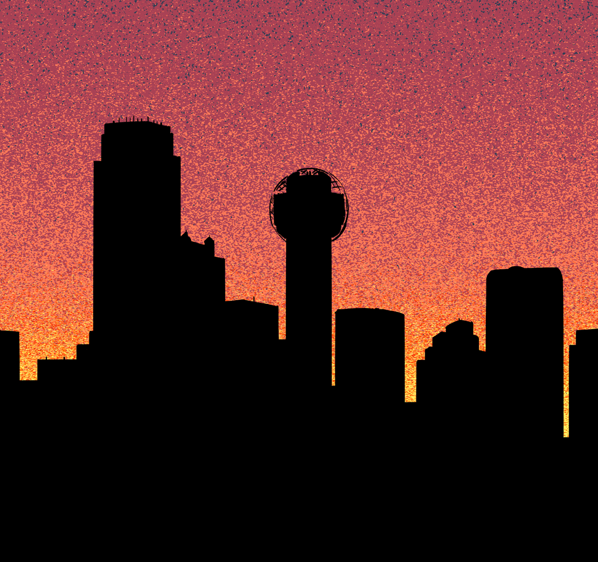Dallas Dusk Print