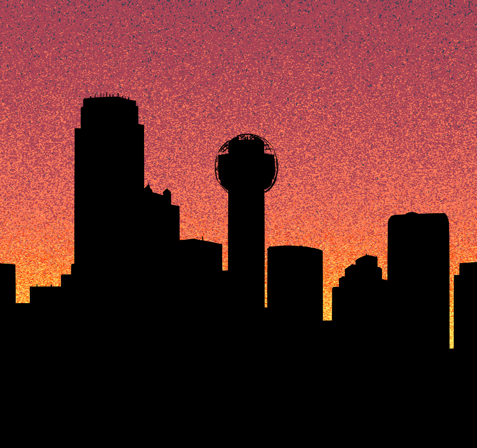 Dallas Dusk Print