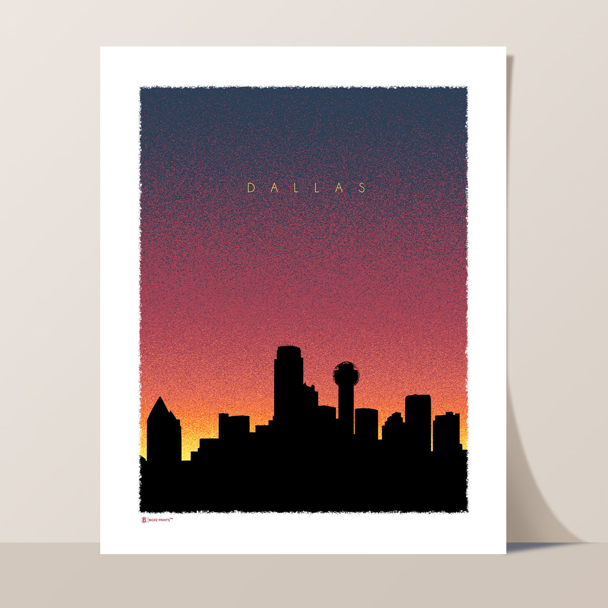 Dallas Dusk Print