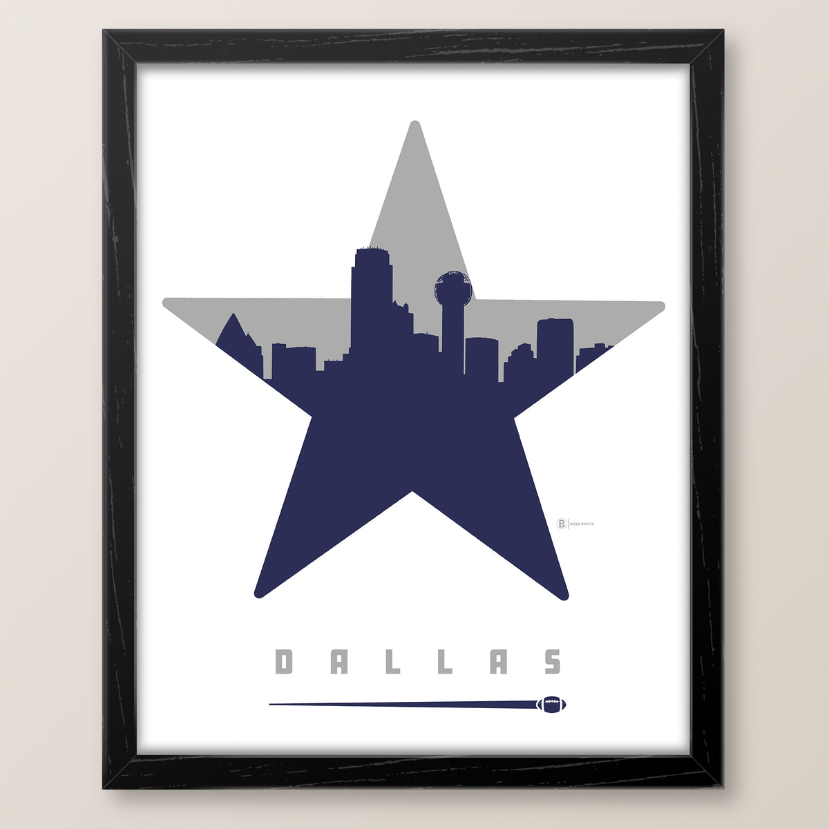 Dallas Football Print