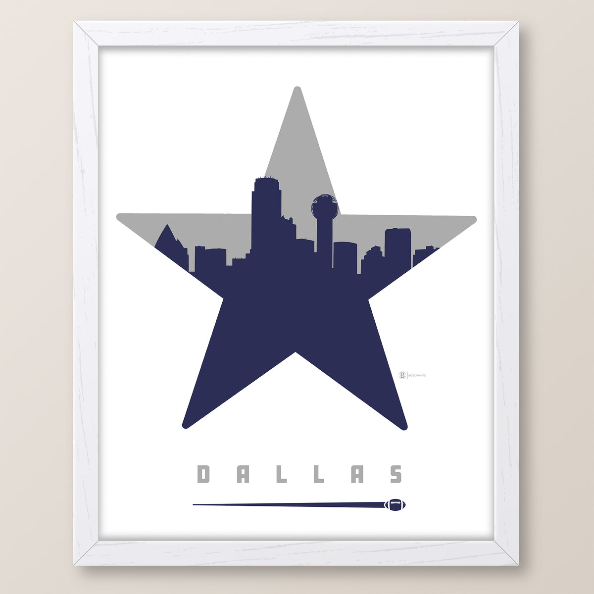 Dallas Football Print
