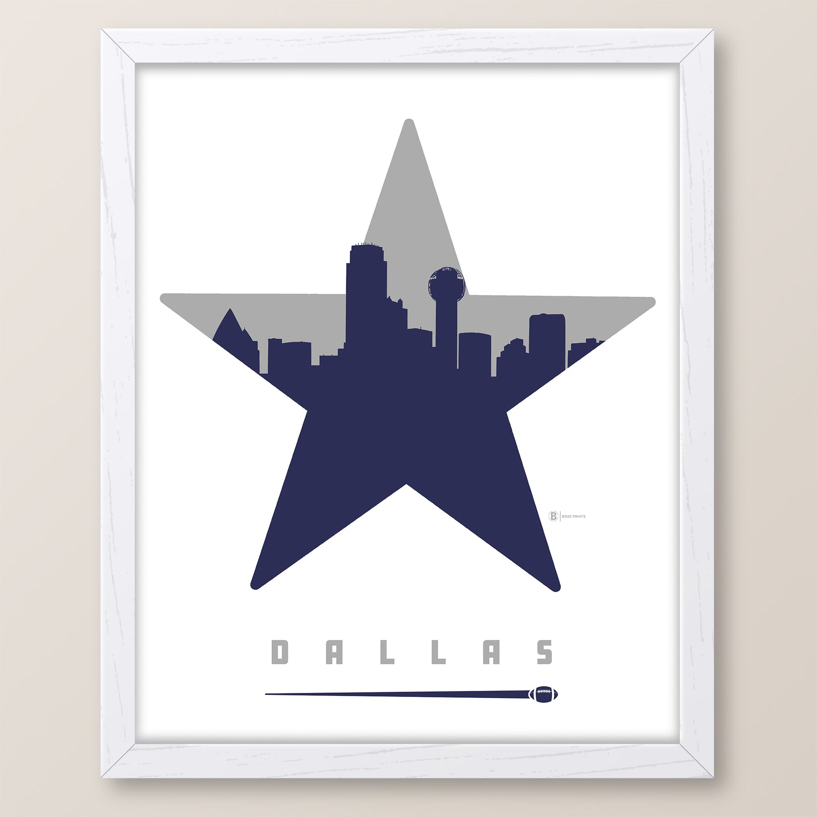 Dallas Football Print