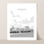 Davenport Skyline Print