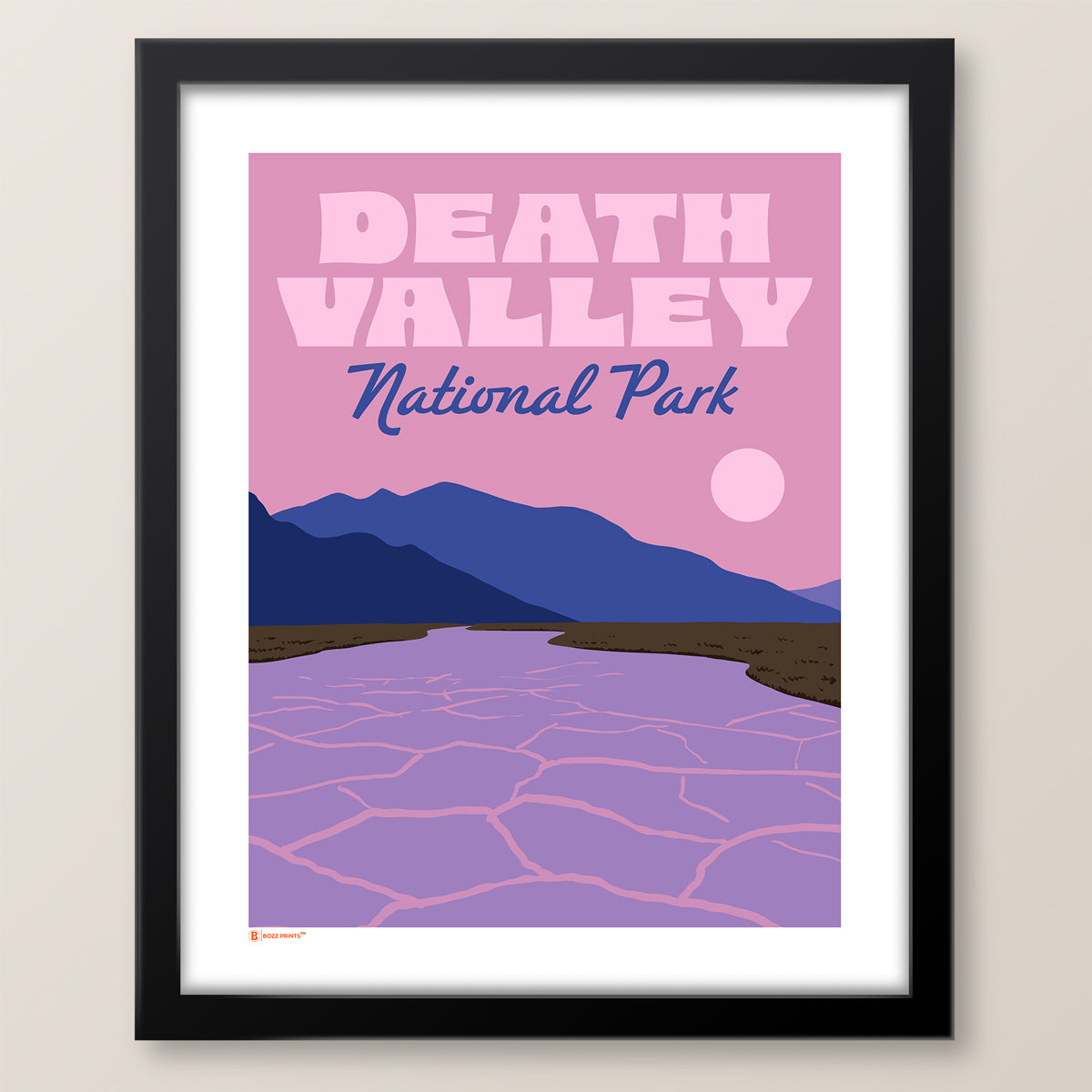 Death Valley National Park Sand Basin Print