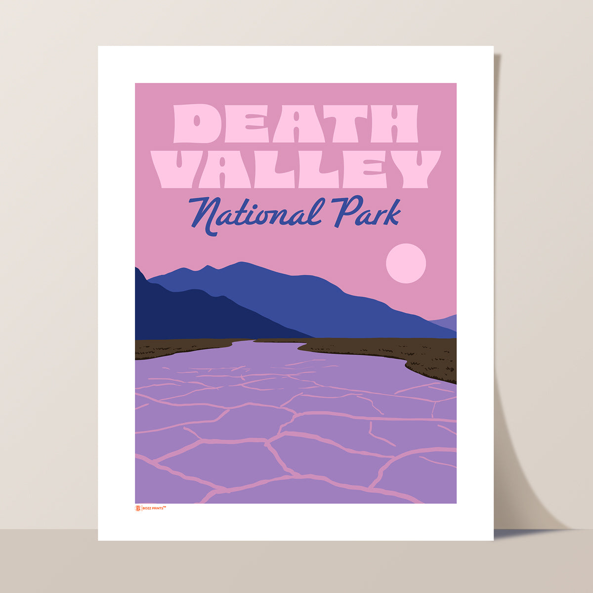 Death Valley National Park Sand Basin Print