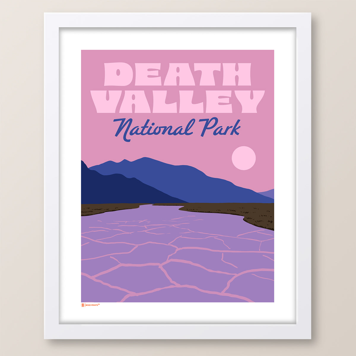 Death Valley National Park Sand Basin Print