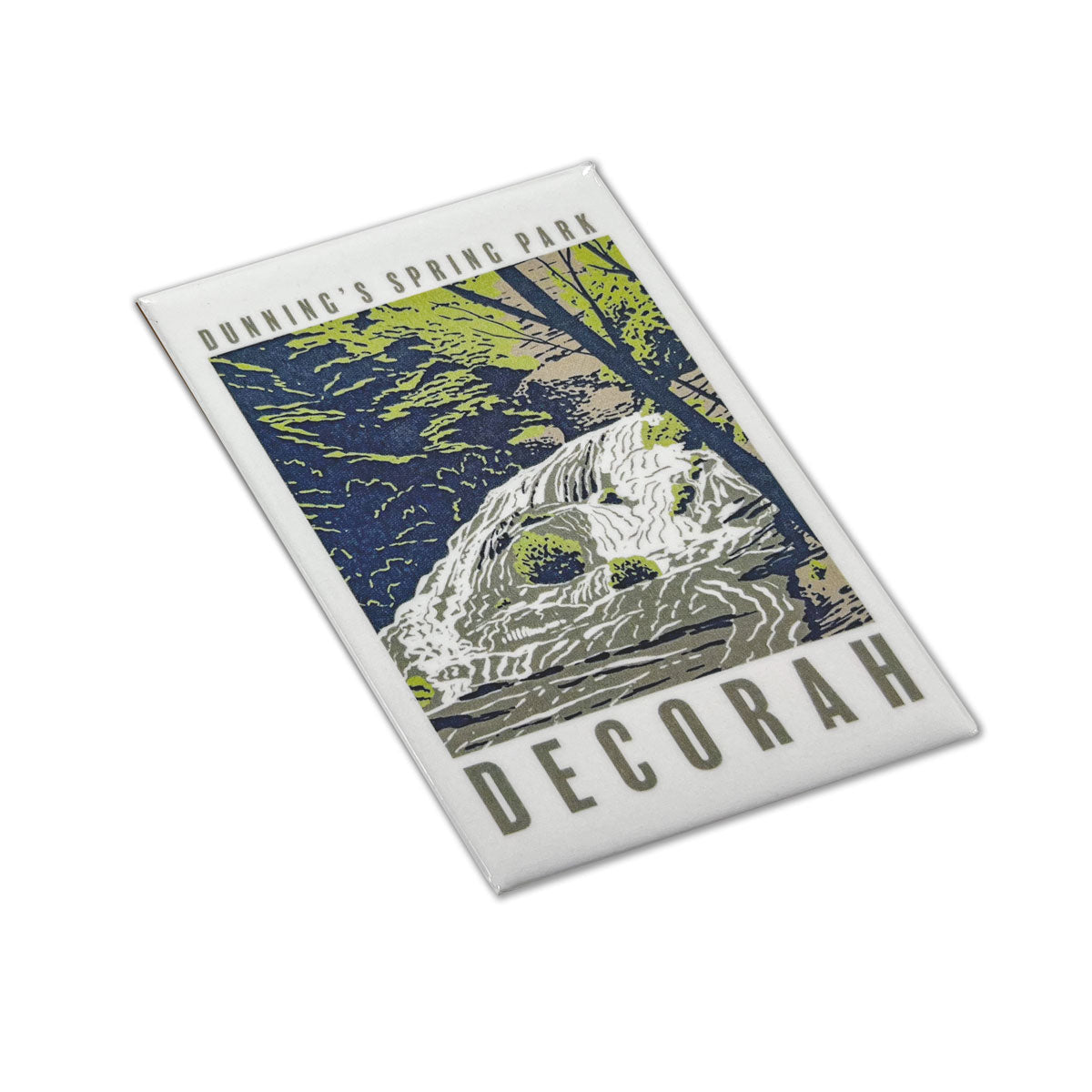 Decorah Dunning's Spring Hard Magnet