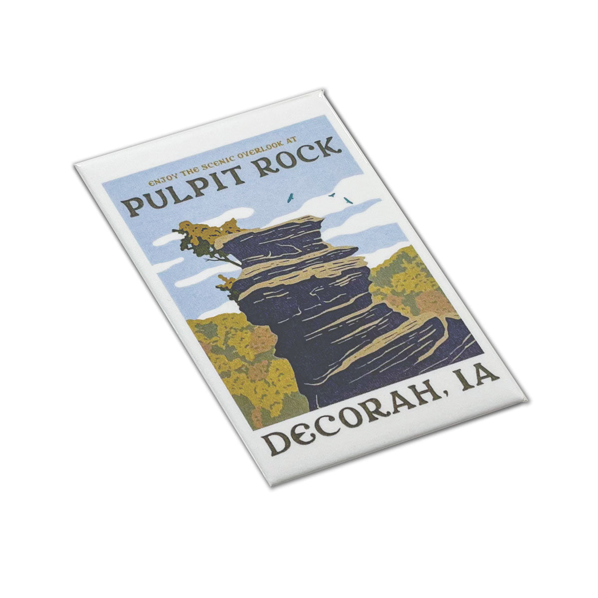Decorah Pulpit Rock Hard Magnet