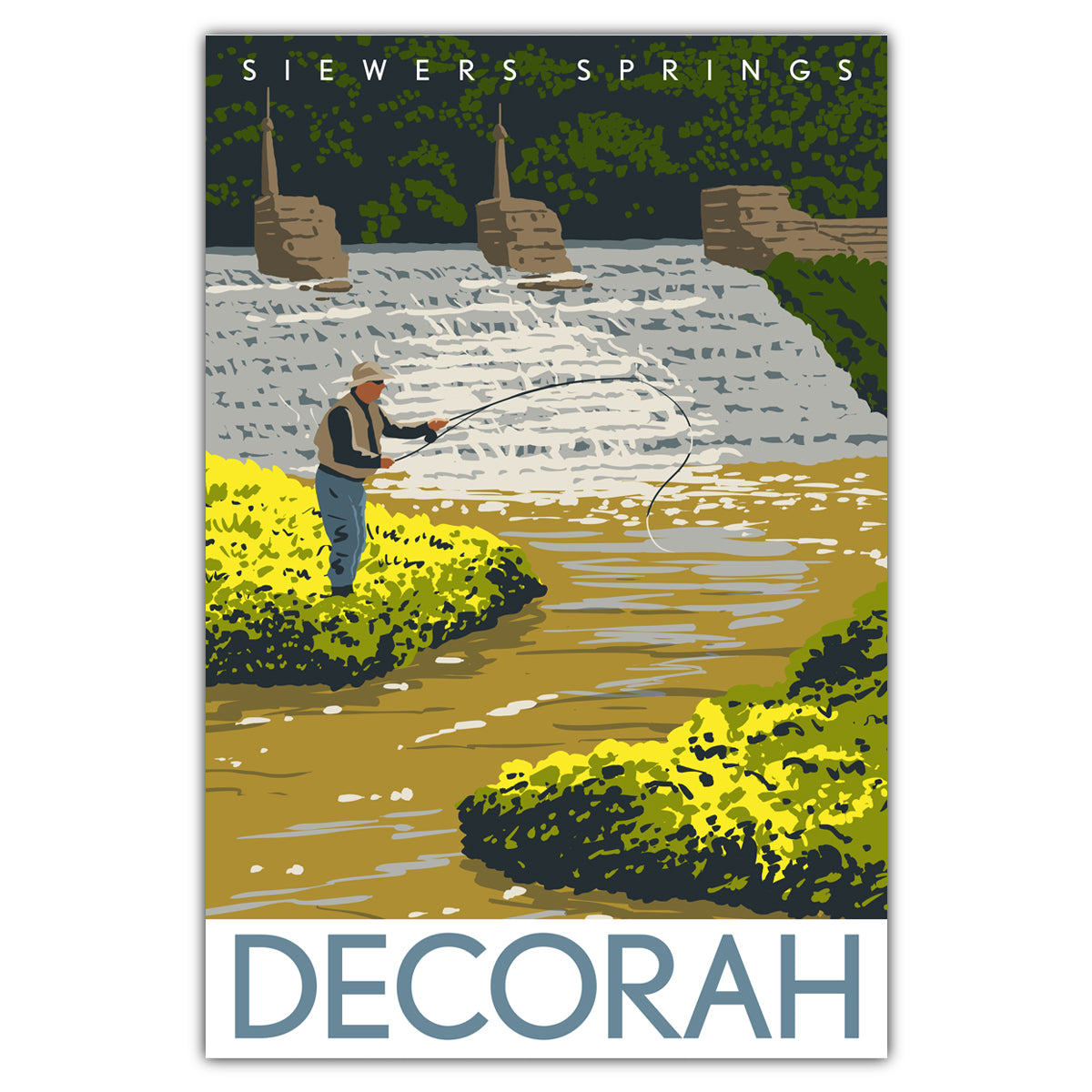 Decorah Siewers Springs Postcard