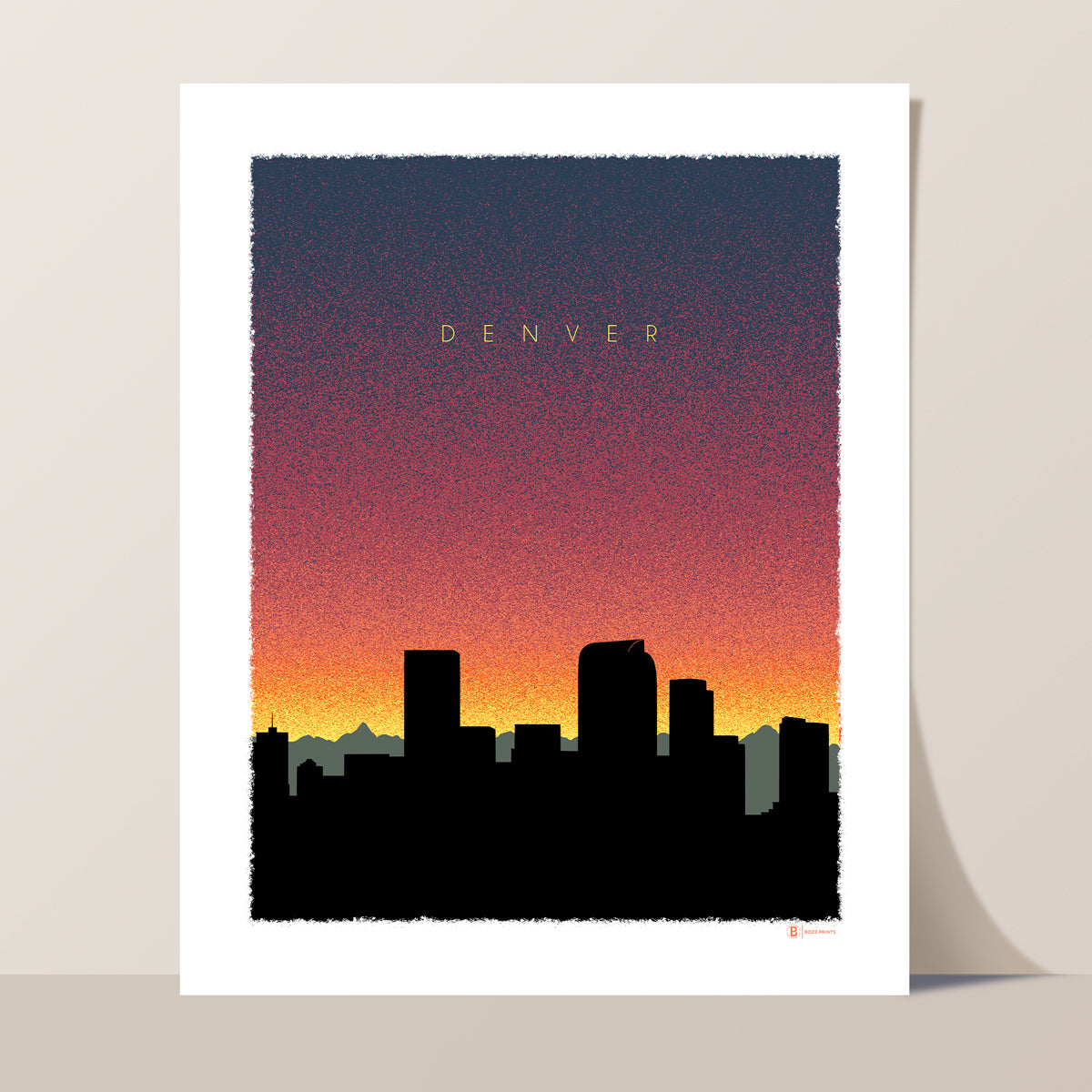 Denver Dusk Print