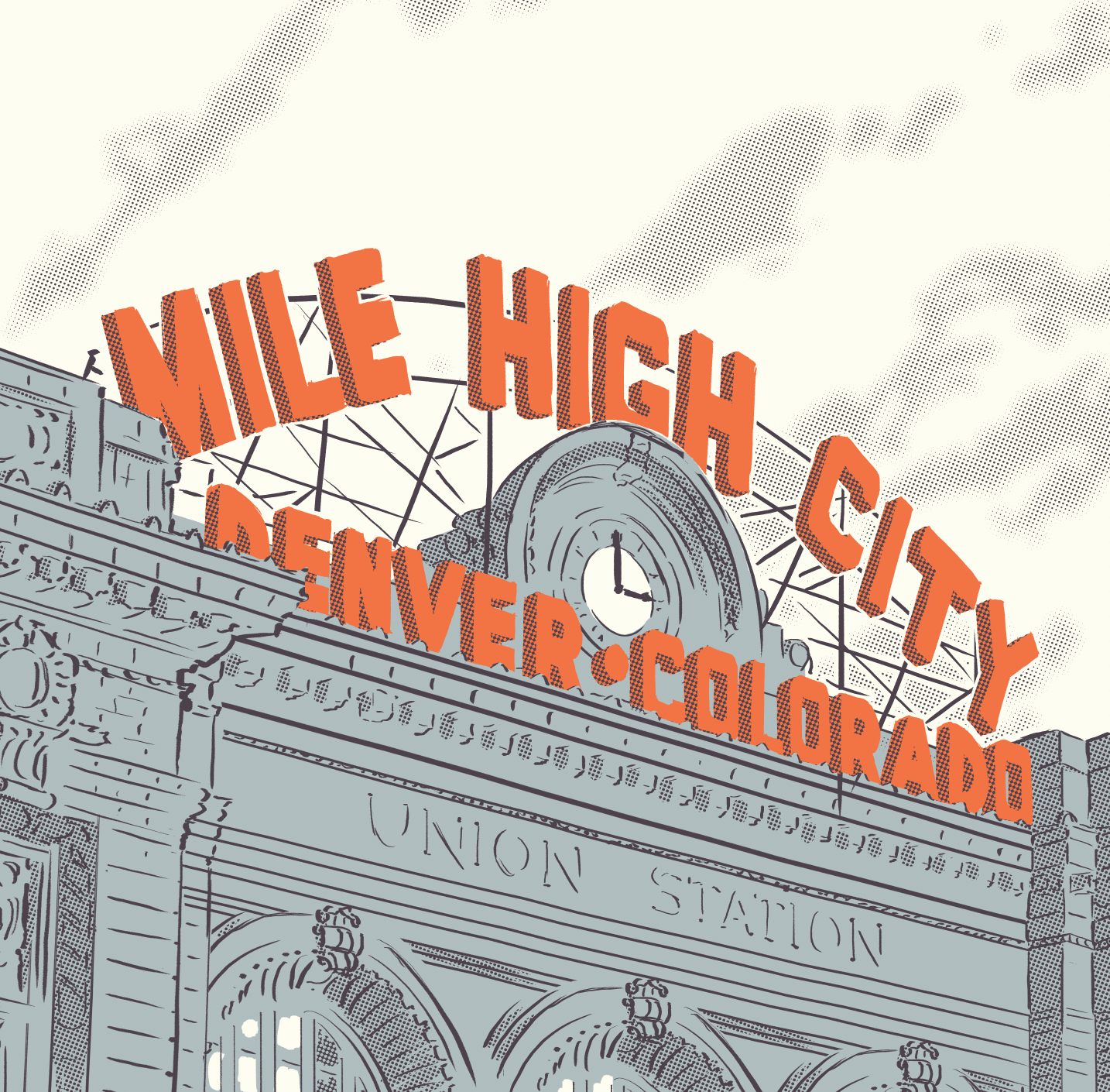 Denver Union Station Print