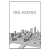 Des Moines Sprawl Postcard