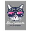 Des Meownes Greeting Card