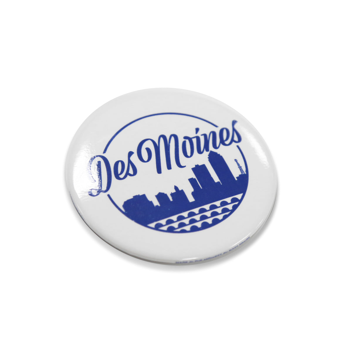 Des Moines Hometown Hard Magnet