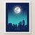 Des Moines Moon Print