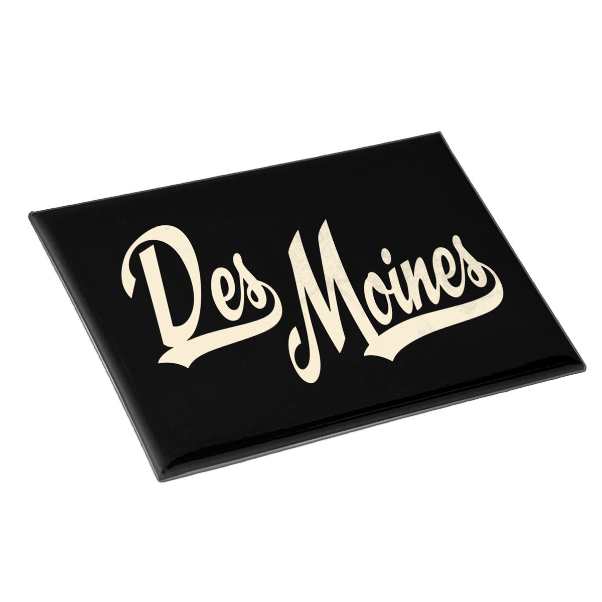 Des Moines Script Hard Magnet