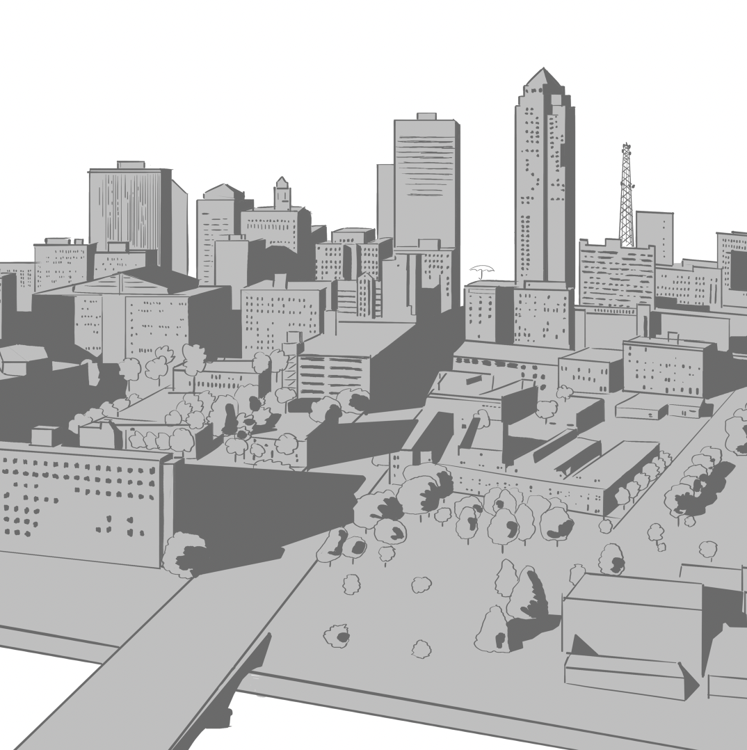 Des Moines Sprawl Print