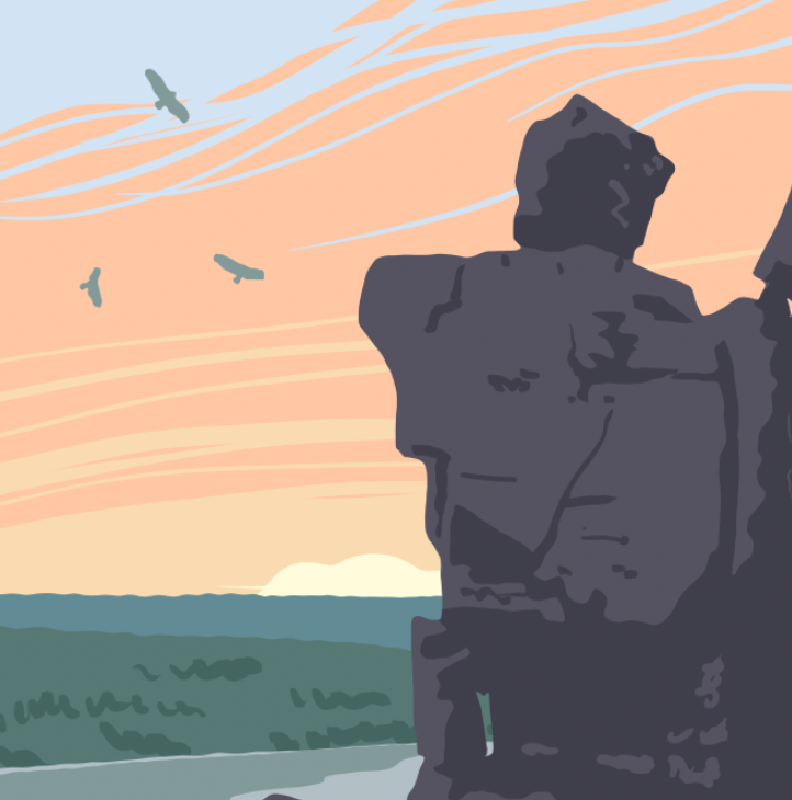 Devil's Lake State Park Print