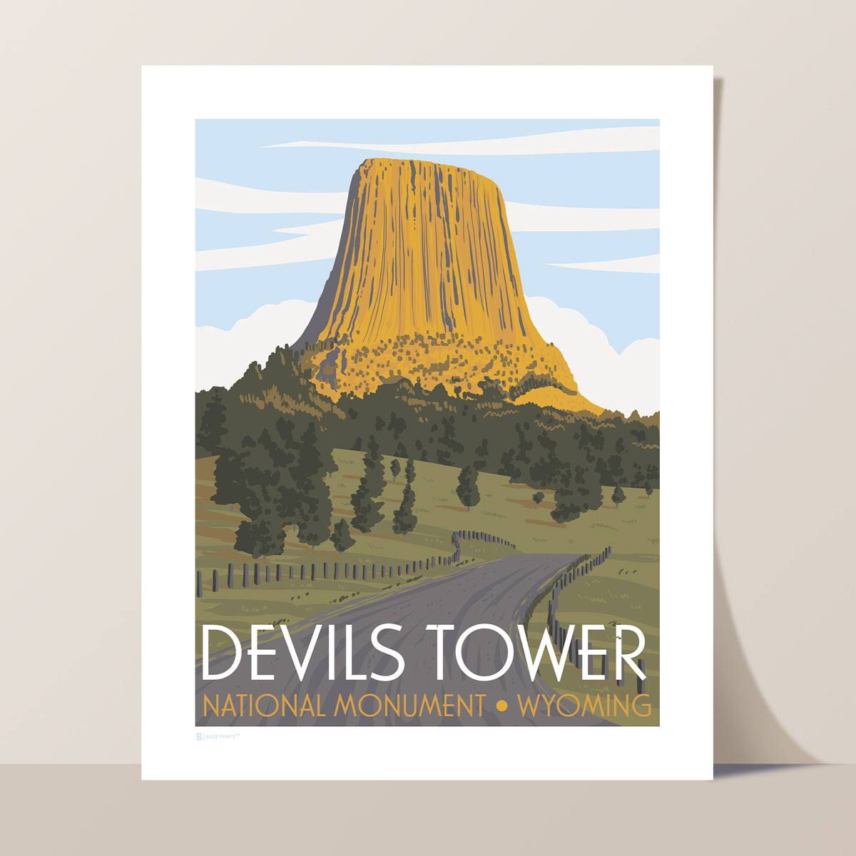 Devils Tower Print
