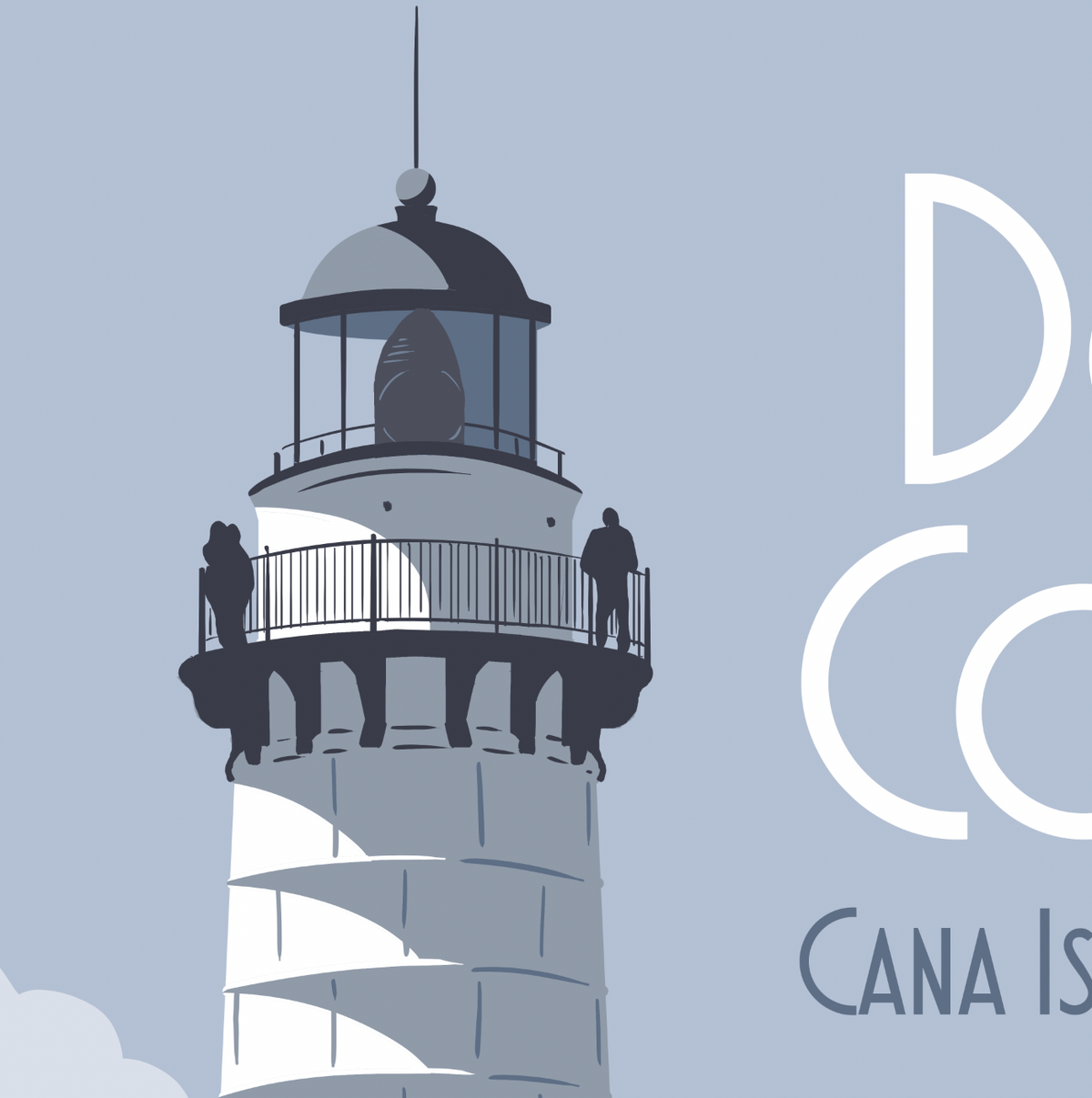 Door County Wisconsin Cana Island Lighthouse Print