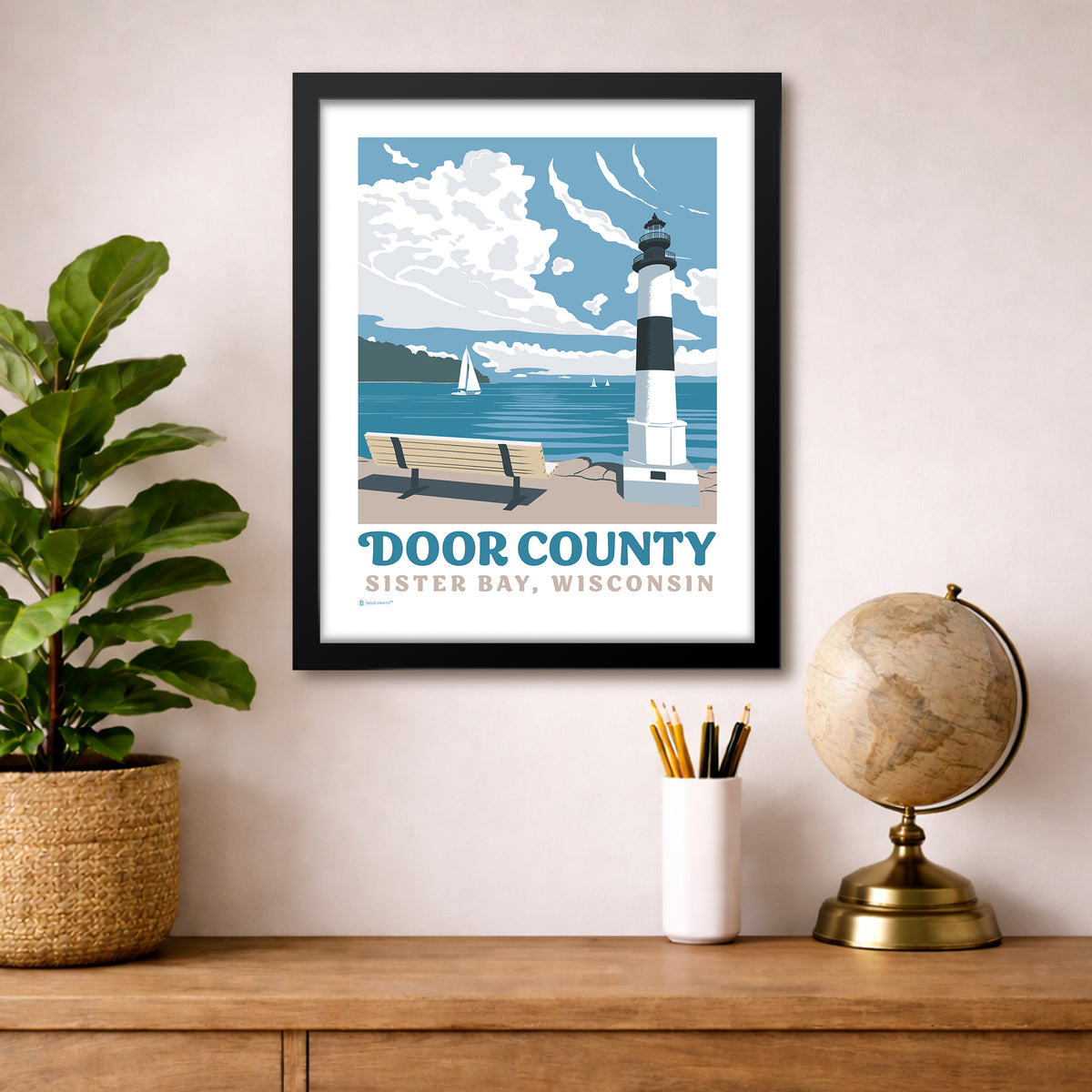 Door County Wisconsin Sister Bay Print