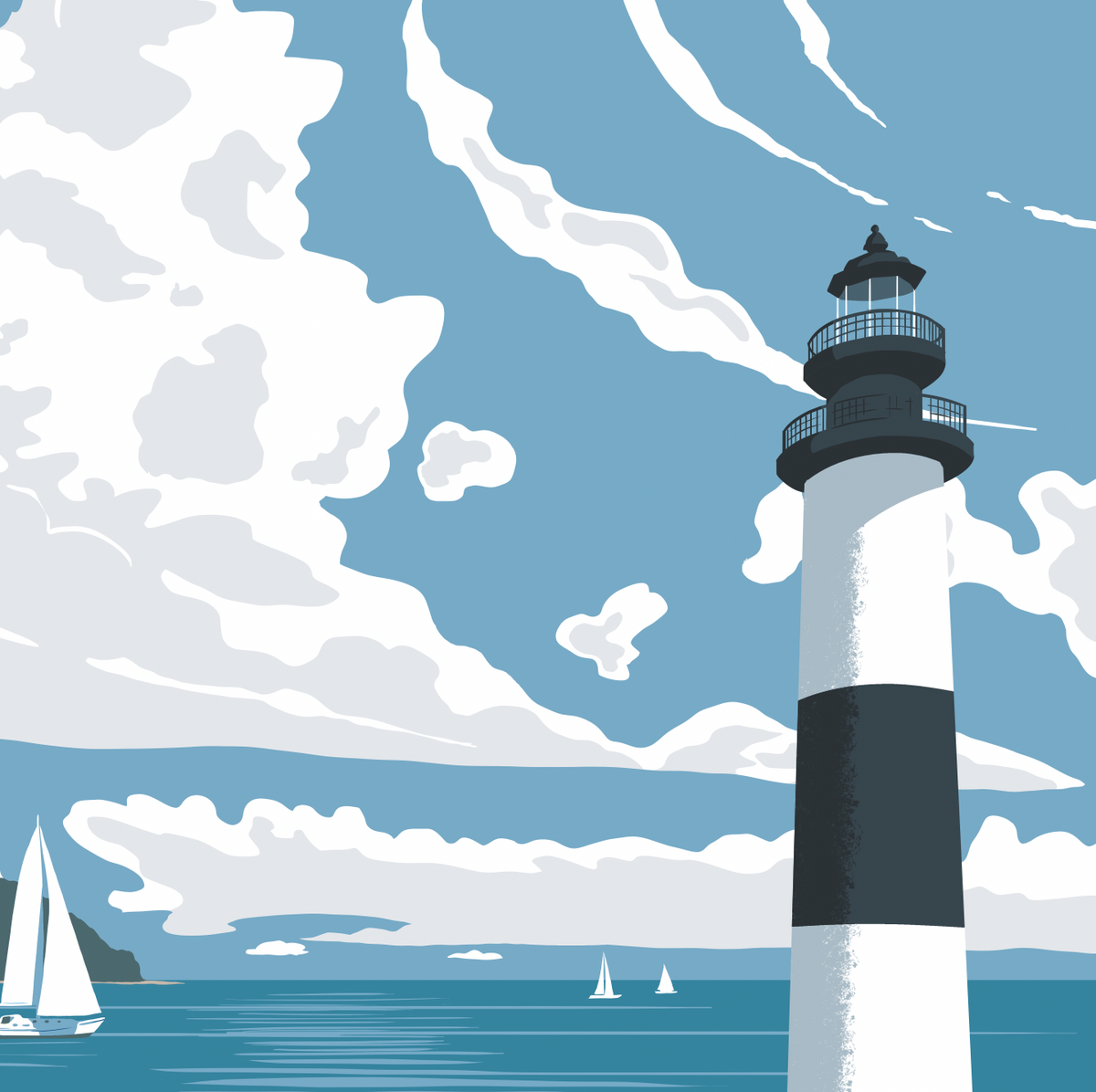 Door County Wisconsin Sister Bay Print