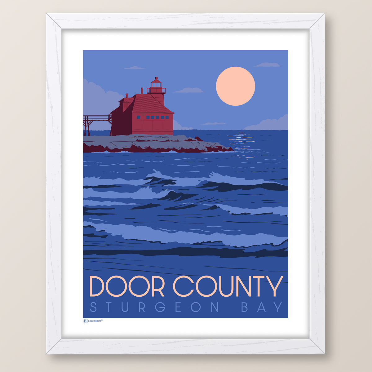Door County Wisconsin Sturgeon Bay Print