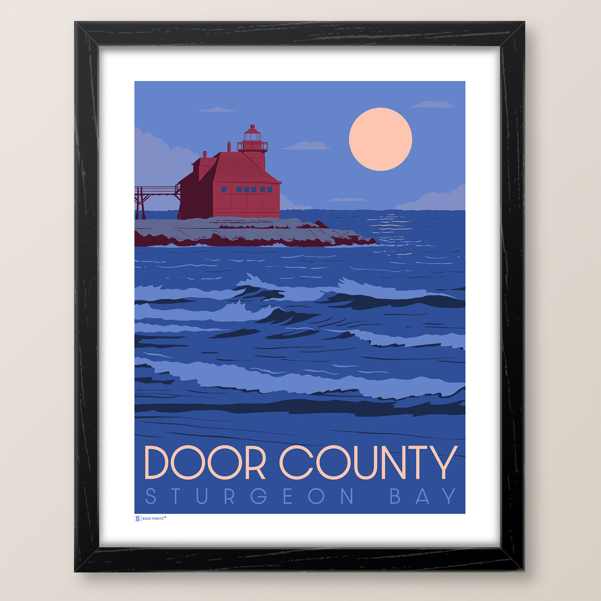 Door County Wisconsin Sturgeon Bay Print