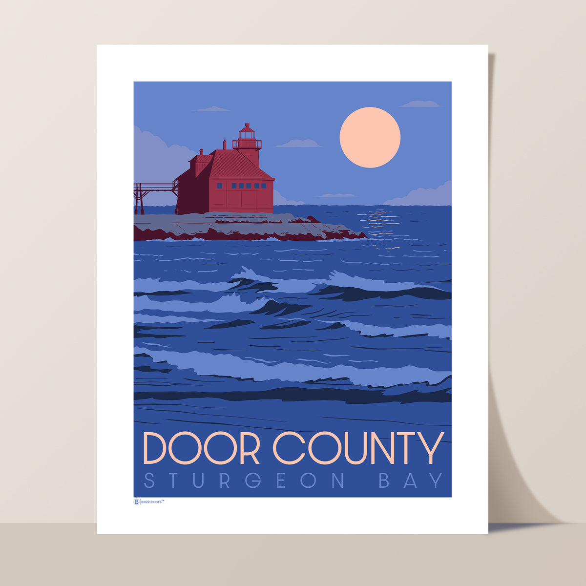 Door County Wisconsin Sturgeon Bay Print