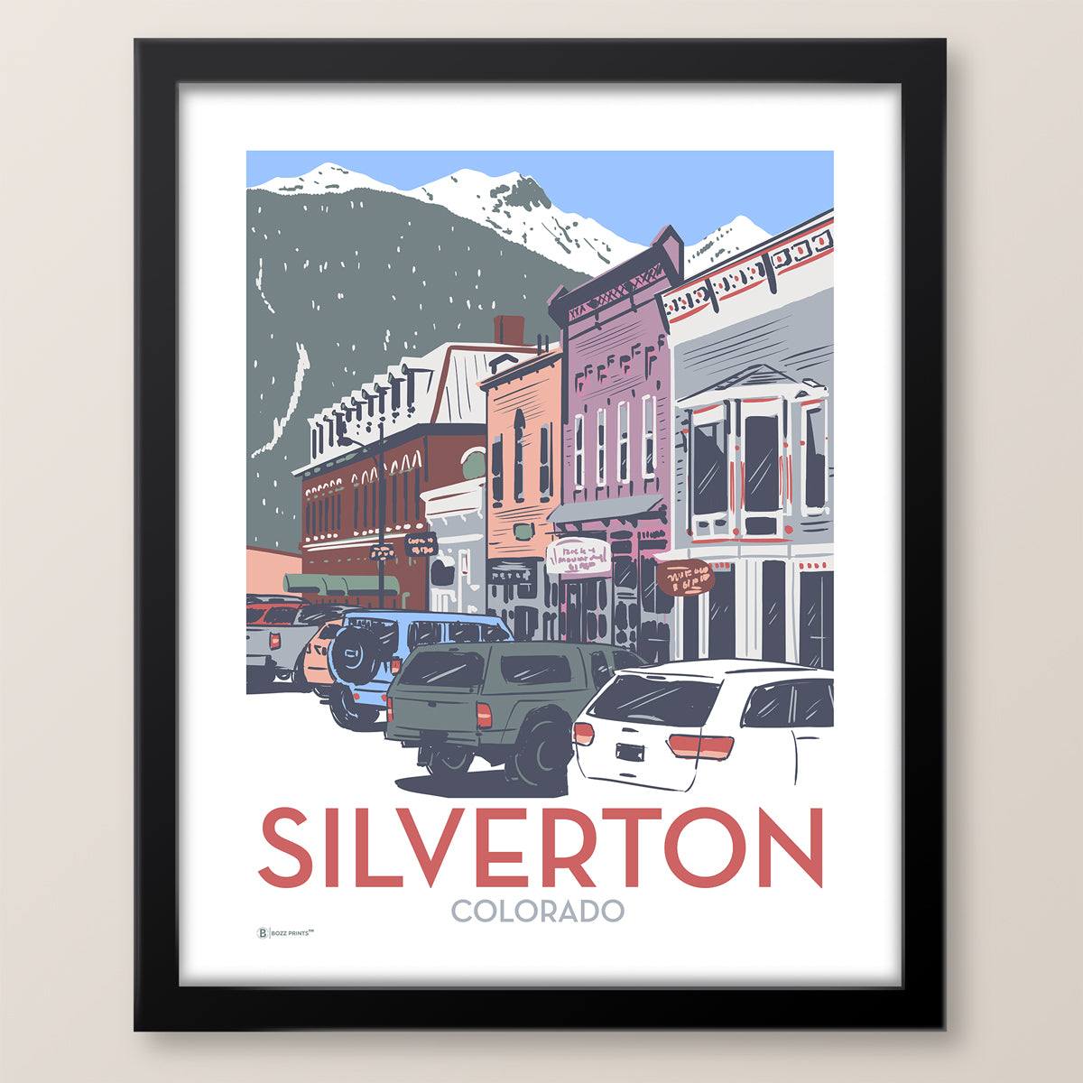 Downtown Silverton Print