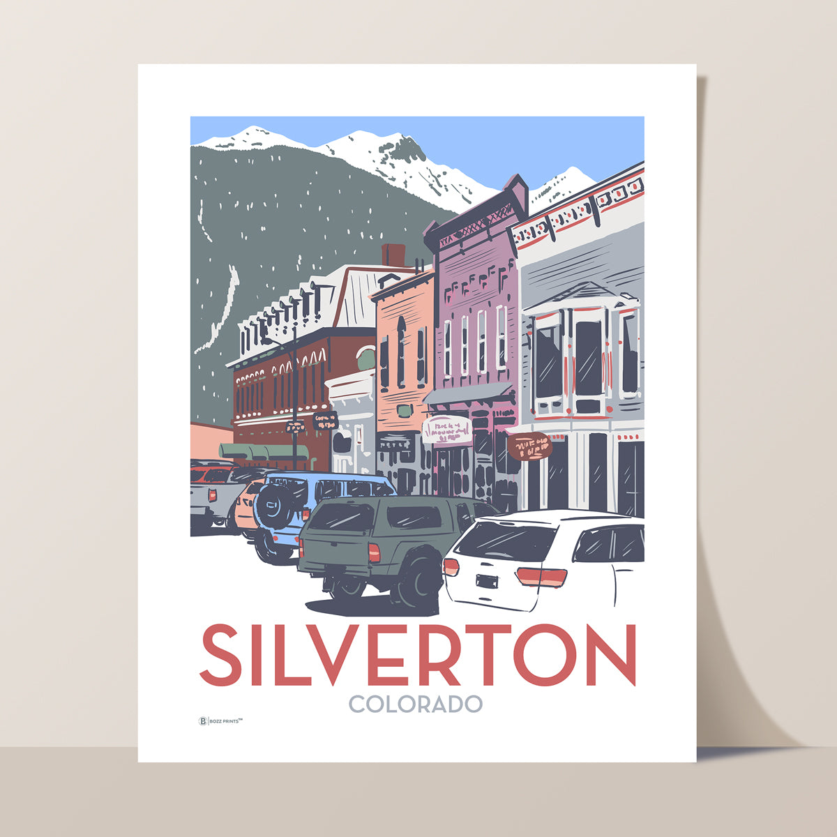 Downtown Silverton Print