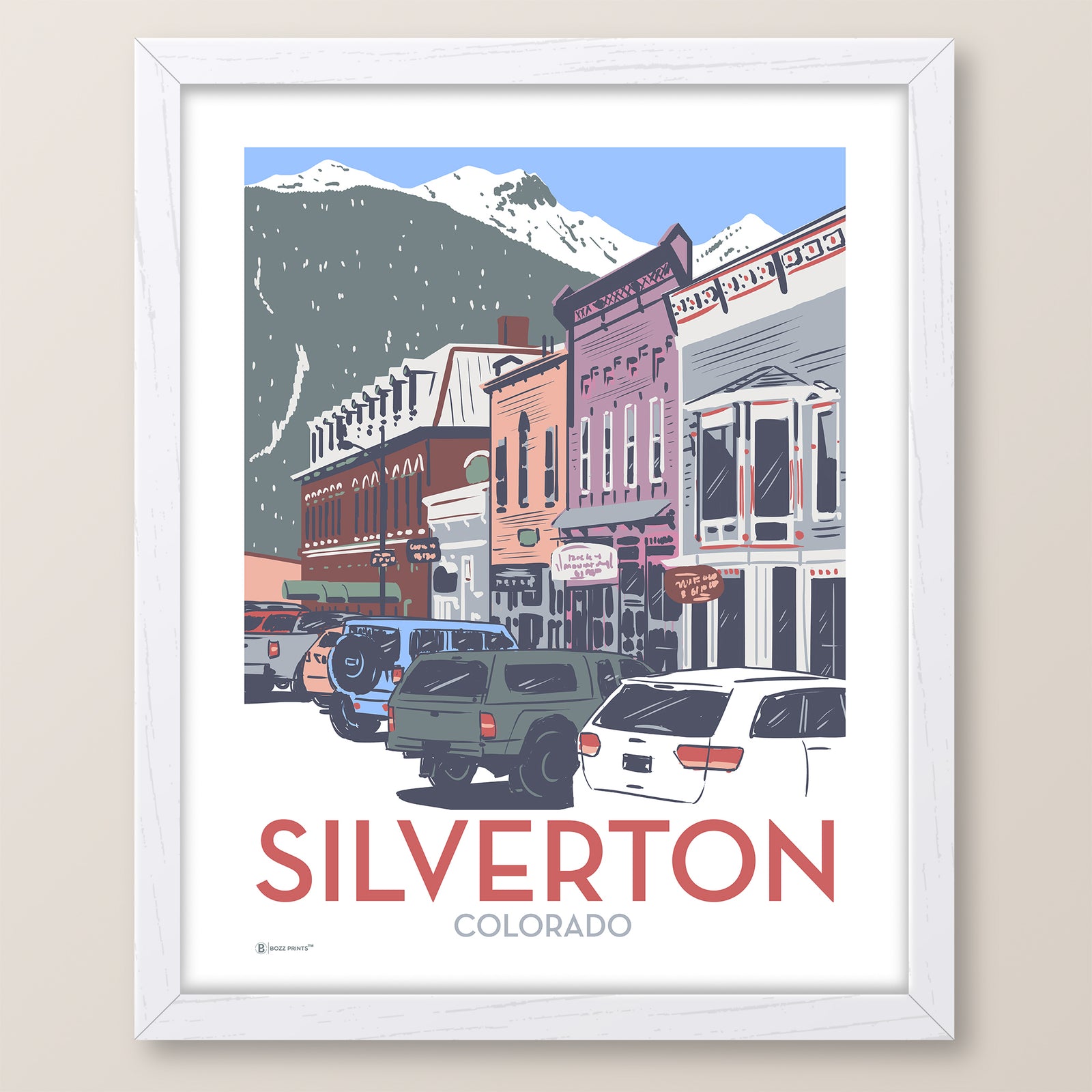 Downtown Silverton Print