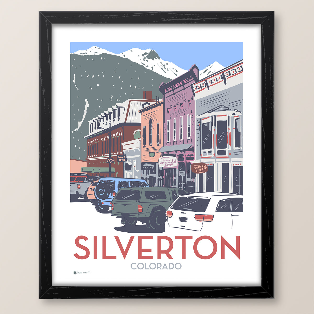 Downtown Silverton Print