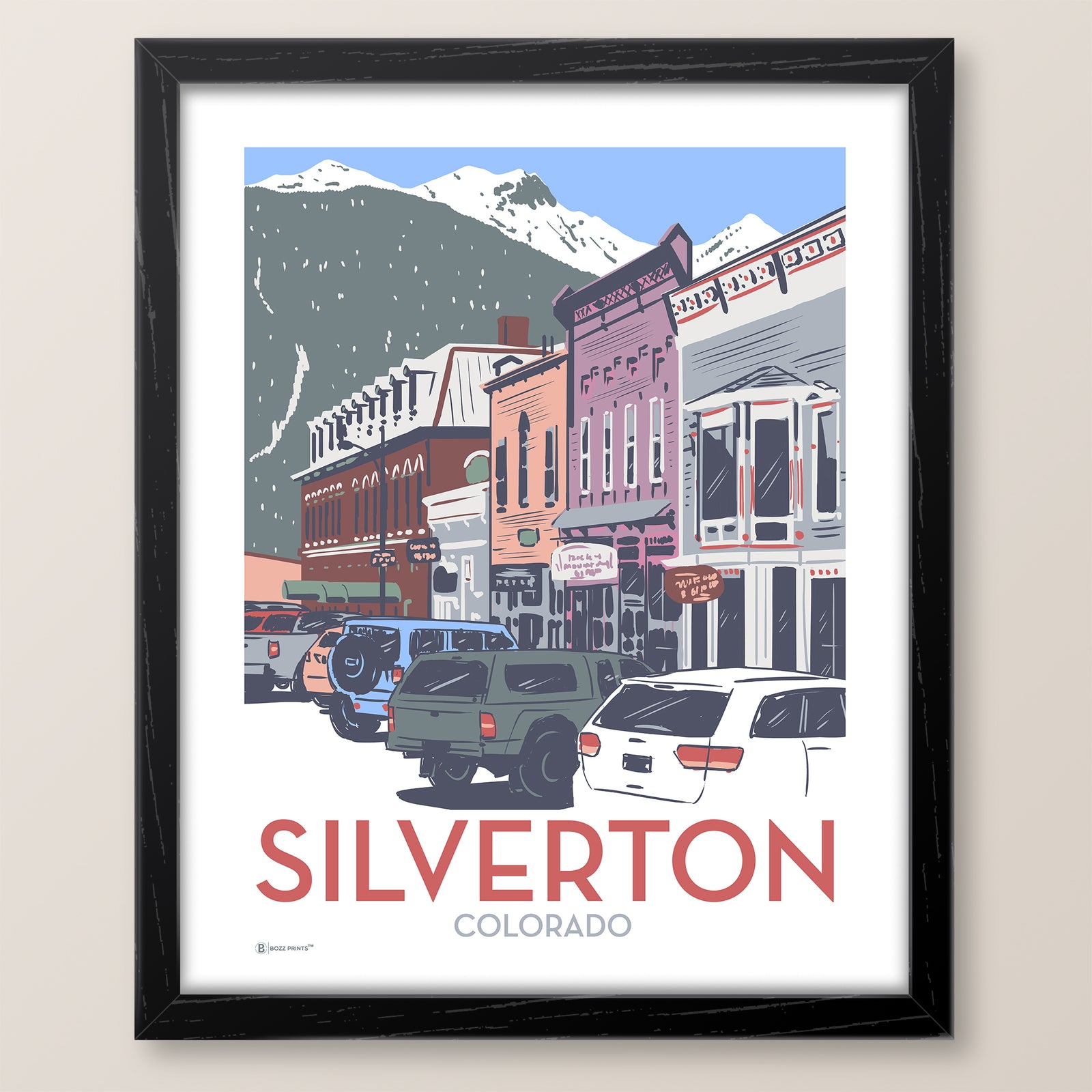 Downtown Silverton Print