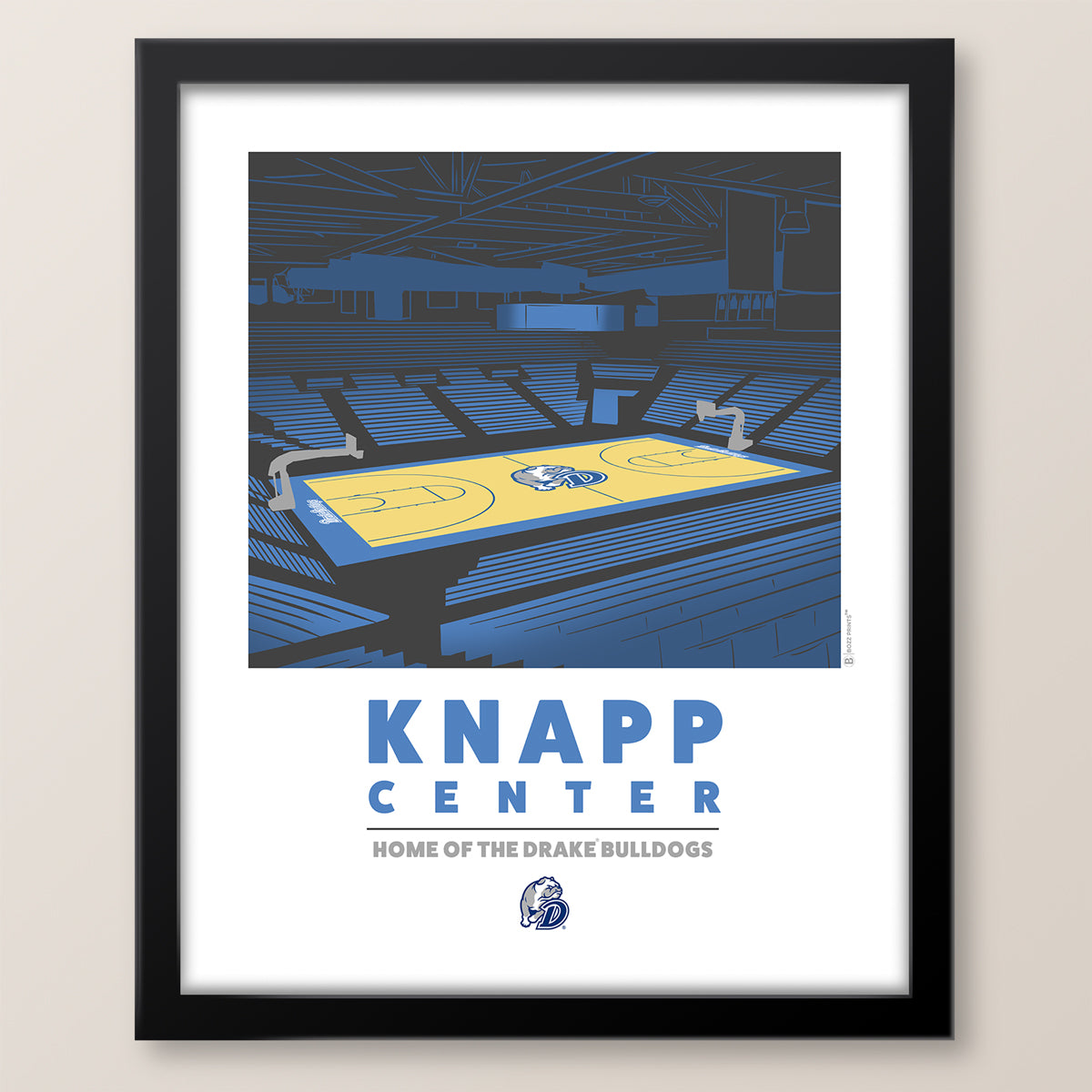 Drake University Knapp Center Print