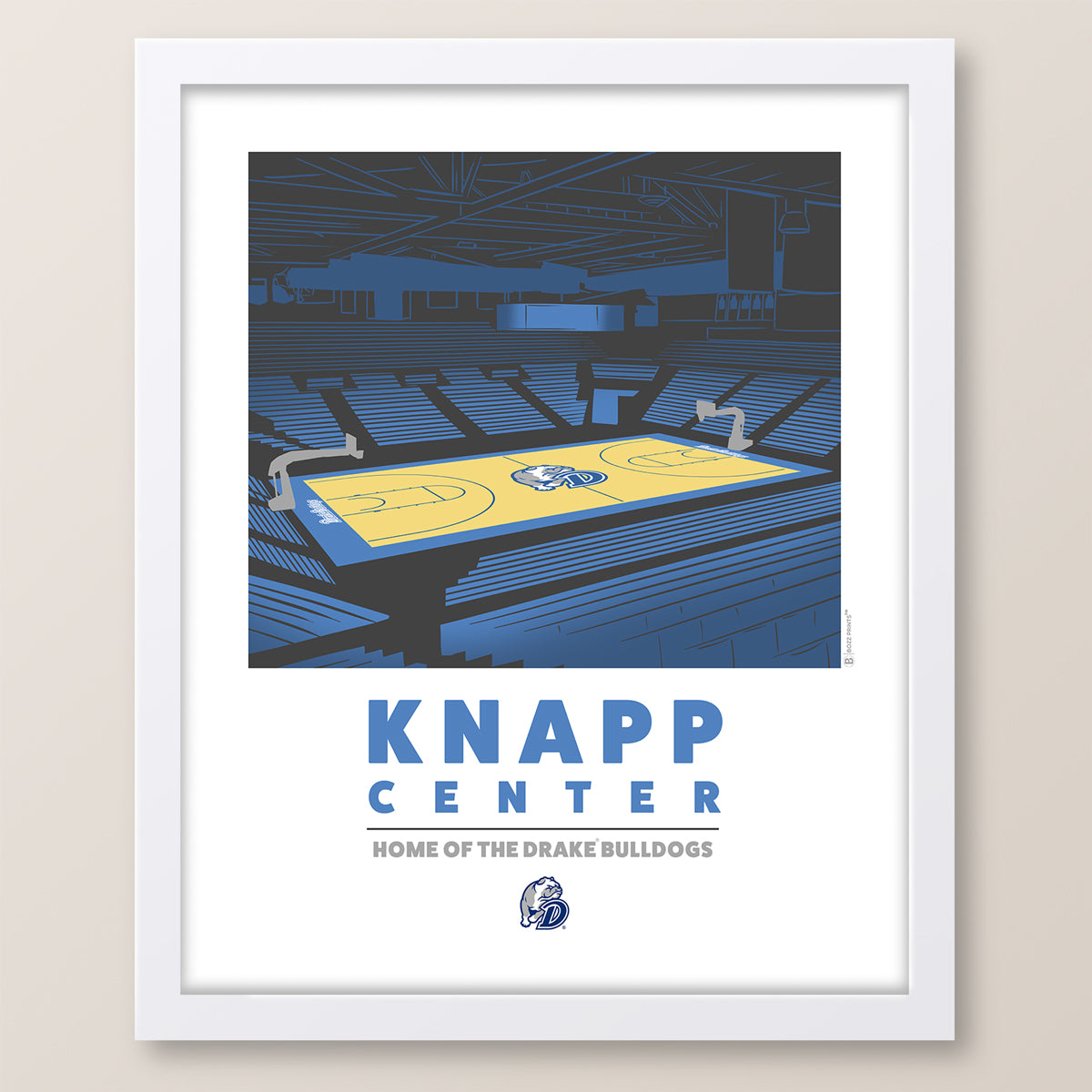 Drake University Knapp Center Print