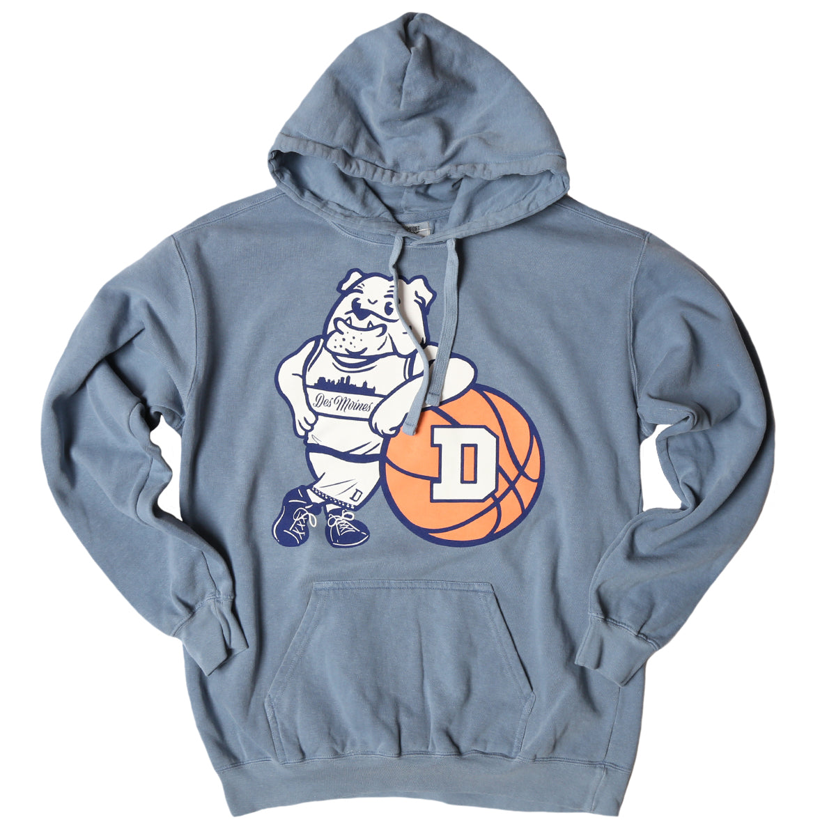 Drake Bulldogs Leaning Spike Hometown Hooded Sweatshirt