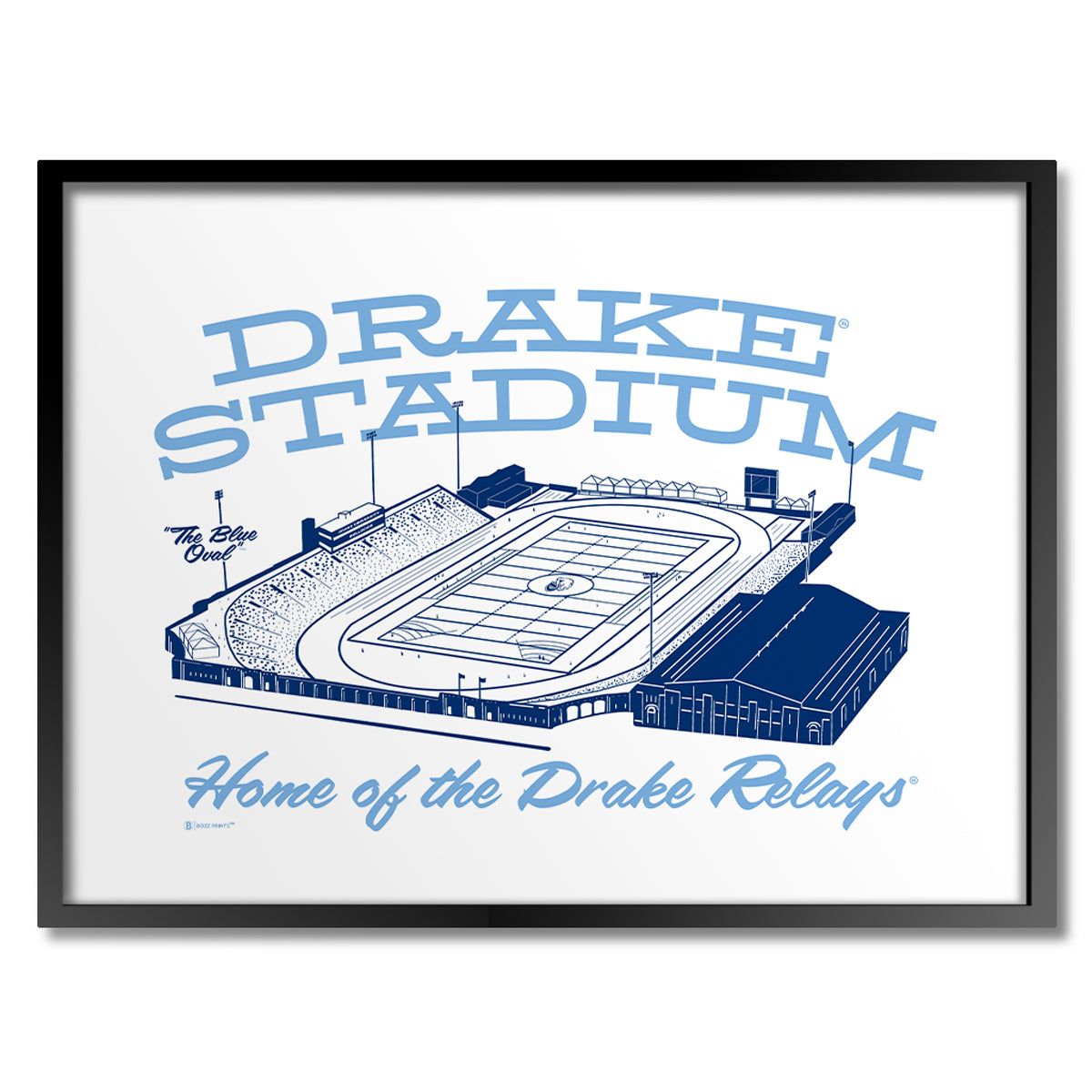 Drake Stadium Print