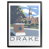 Drake University Old Main Print