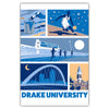 Drake University Icons Postcard